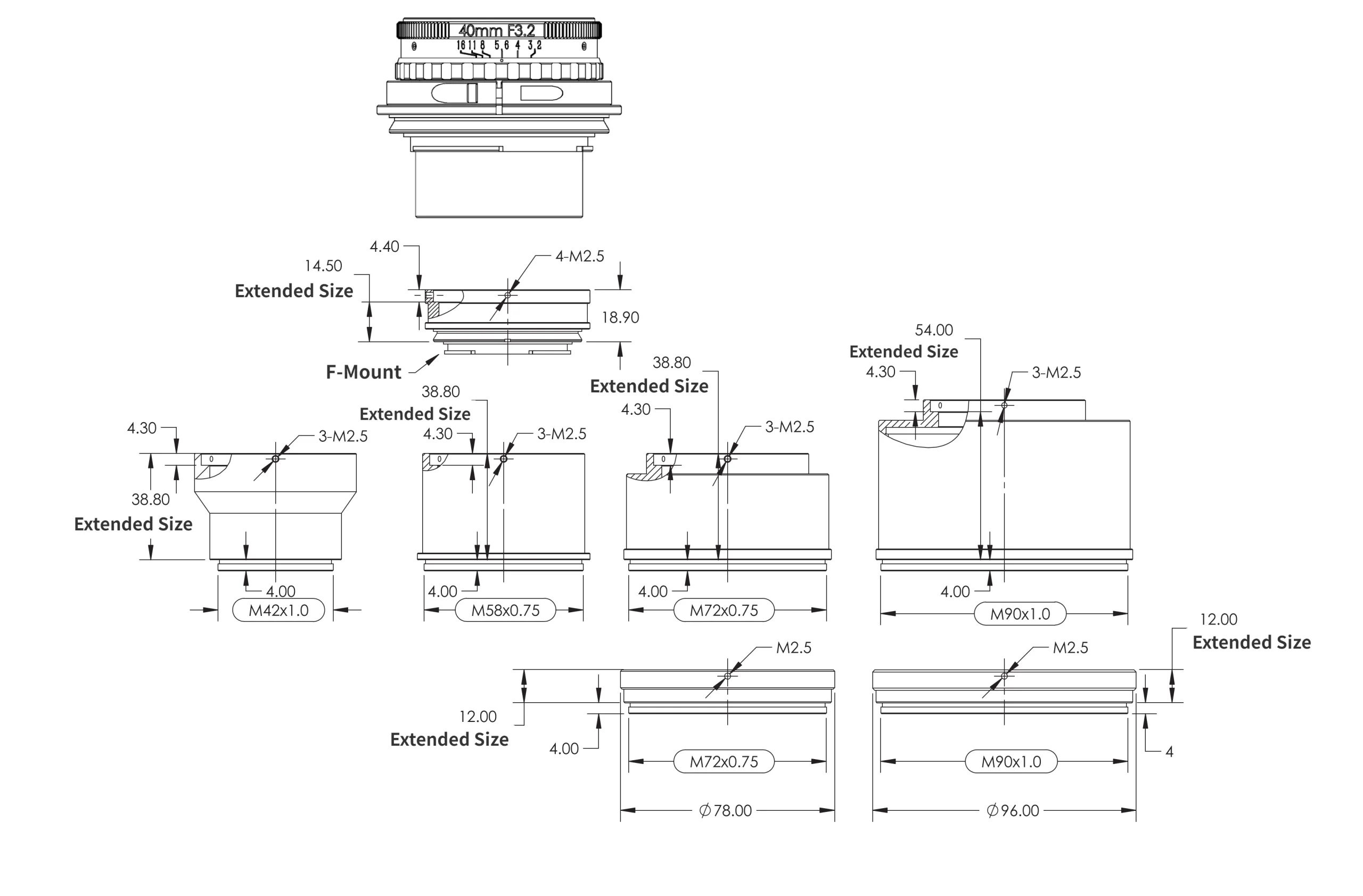 Line scan accessories Example